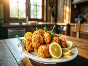Frango Frito Crocante Low Carb