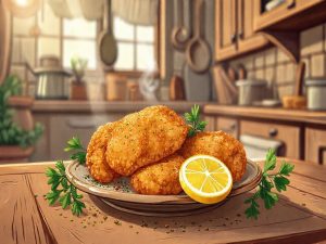 Frango Frito Crocante com Ervas
