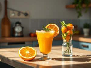 Suco de Laranja Refrescante Low Carb