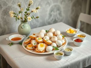 Panqueca de Aveia com Espinafre e Queijo