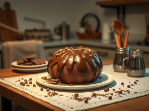 Bolo de Chocolate Sem Glúten Delicioso