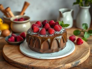 Bolo de Chocolate Sem Glúten Delicioso