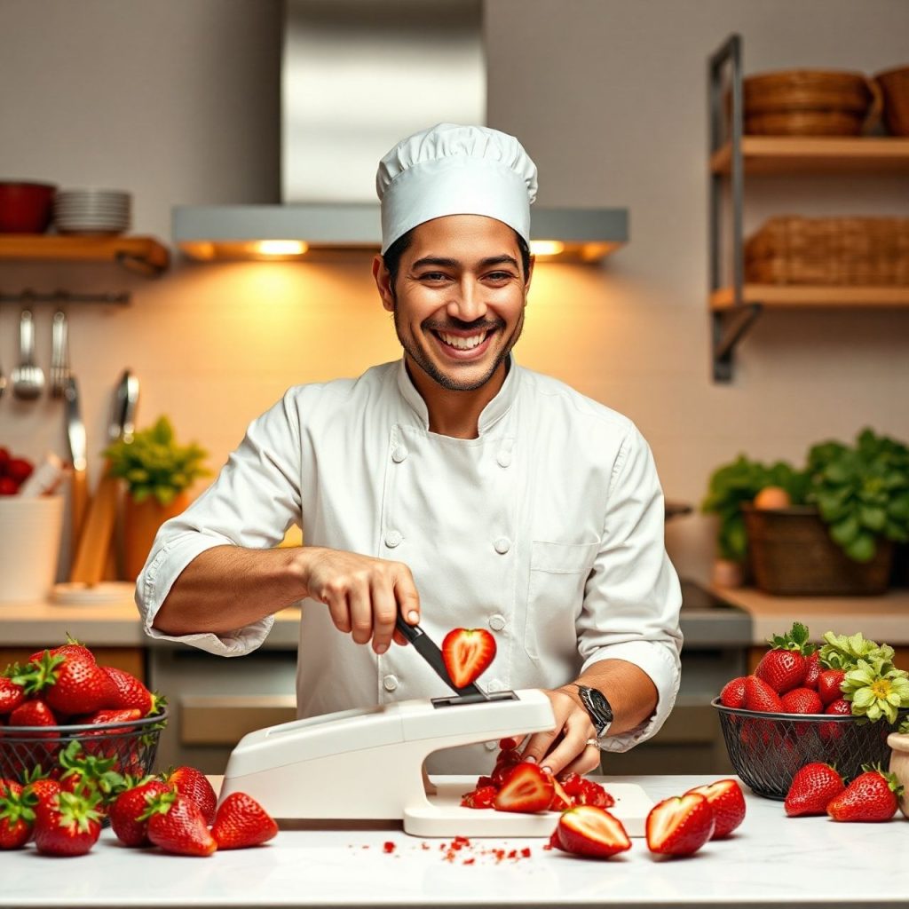 Cortador de Morango: Utensílio Essencial na Culinária