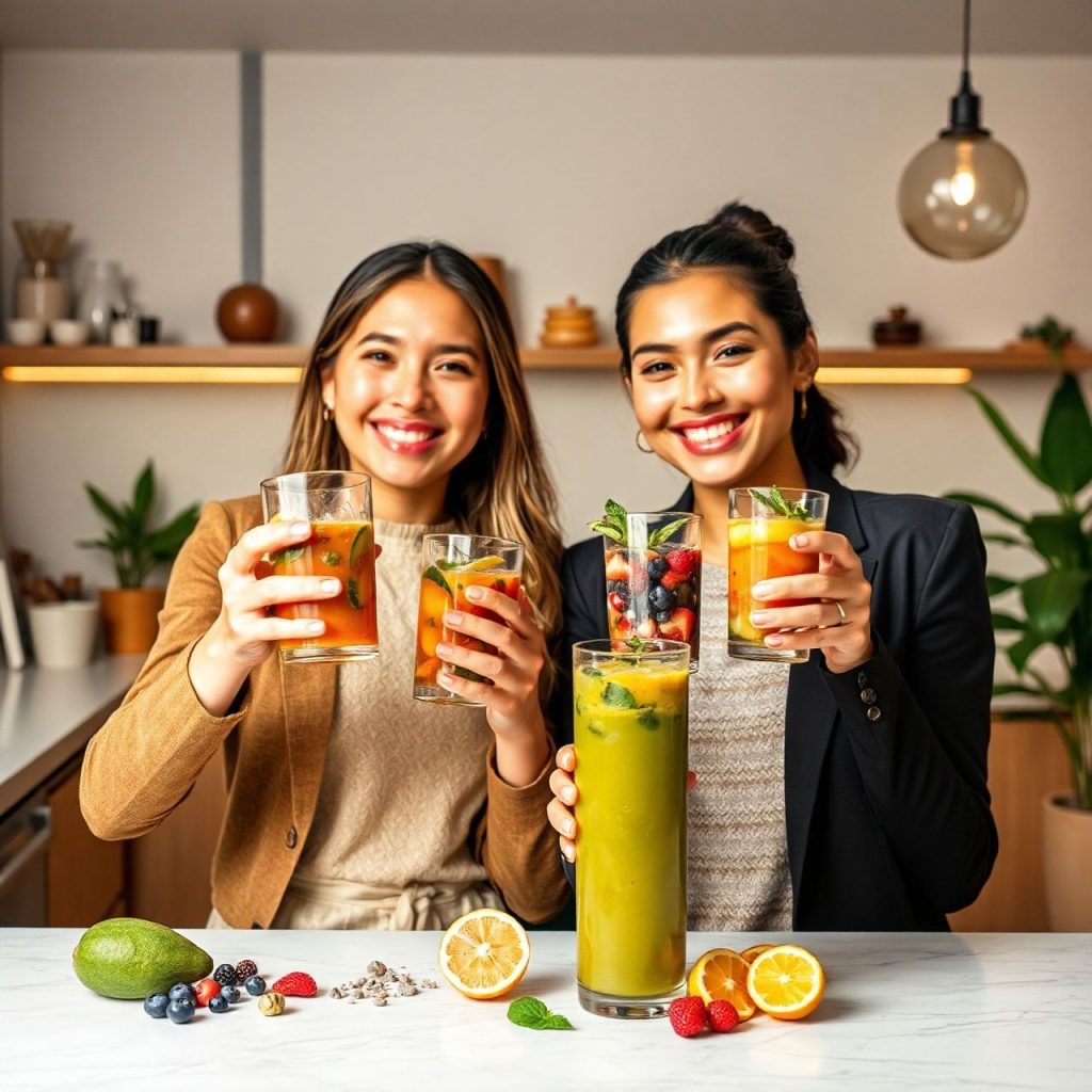 Bebidas para a energia: impulsione seu dia com saúde