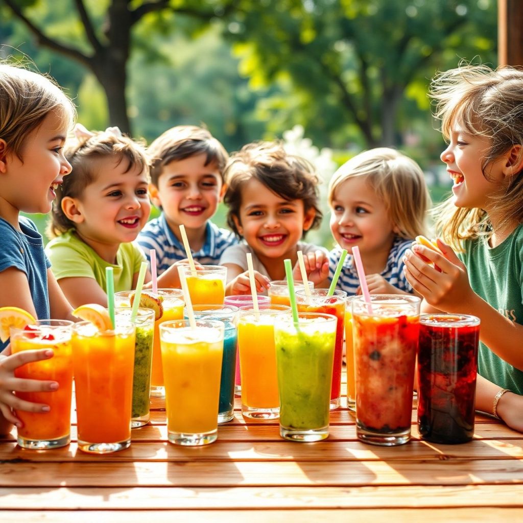 Bebidas para Crianças: Opções Saudáveis e Deliciosas