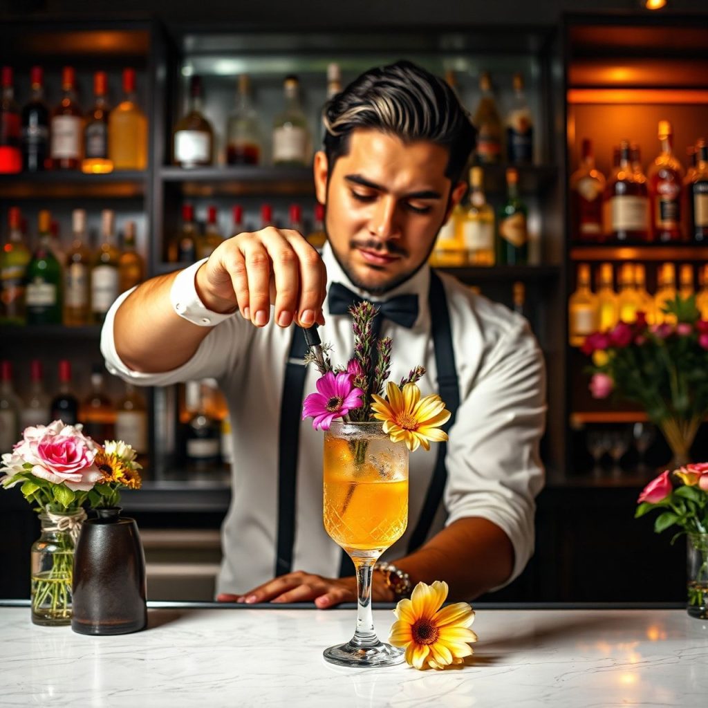 Flores para bebidas: Descubra como usá-las em coquetéis