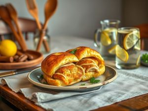 Esfiha Aberta de Frango com Queijo Low Carb