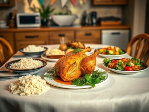 Frango Assado ao Sabor do Brasil