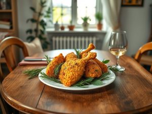 Frango a Passarinho Integral com Ervas