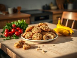 Cookie Nutritivo de Aveia e Banana