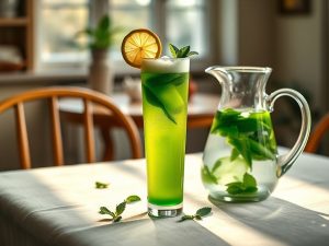 Suco de Babosa Refrescante e Emagrecedor