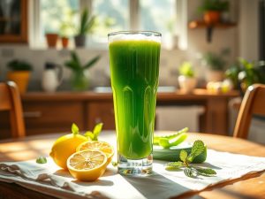 Suco de Babosa Refrescante e Emagrecedor