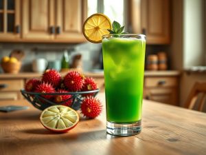 Suco de Cabeludinha Refrescante