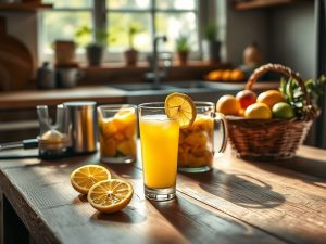 Suco de Buriti Refrescante