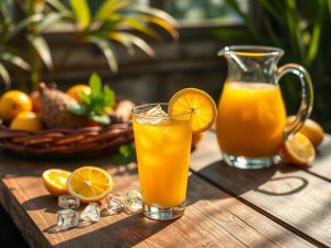 Suco de Buriti Refrescante