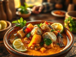 Moqueca Quente de Peixe Tropical
