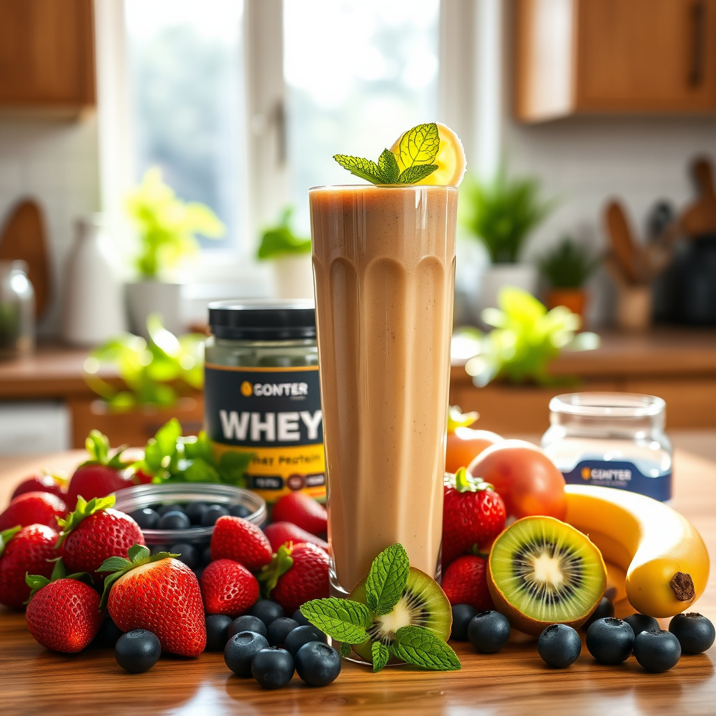 Receitas de Smoothie com Whey Protein para Aliviar a Diarreia